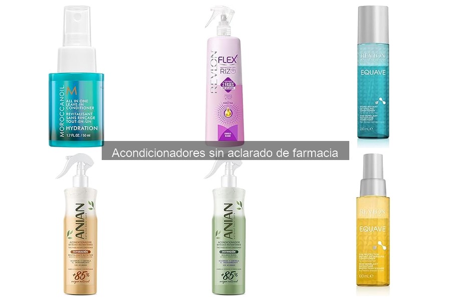 Mejores acondicionadores sin aclarado para cabello rizado