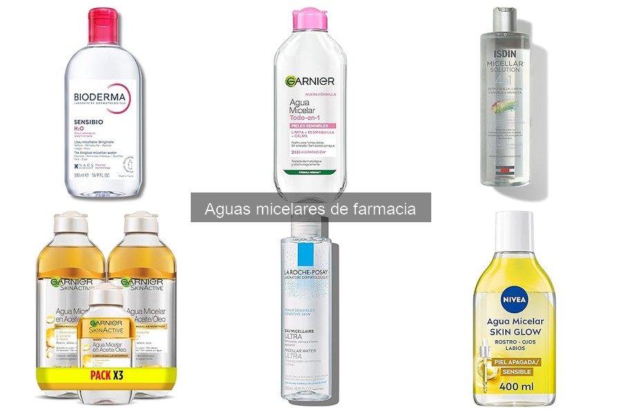 Mejores aguas micelares para desmaquillar maquillaje waterproof