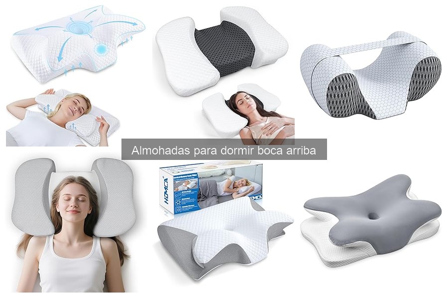 Mejores almohadas para dormir boca arriba en 2023