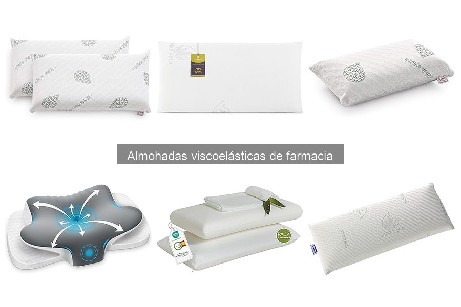 Mejores almohadas viscoelásticas para aliviar el dolor de cuello