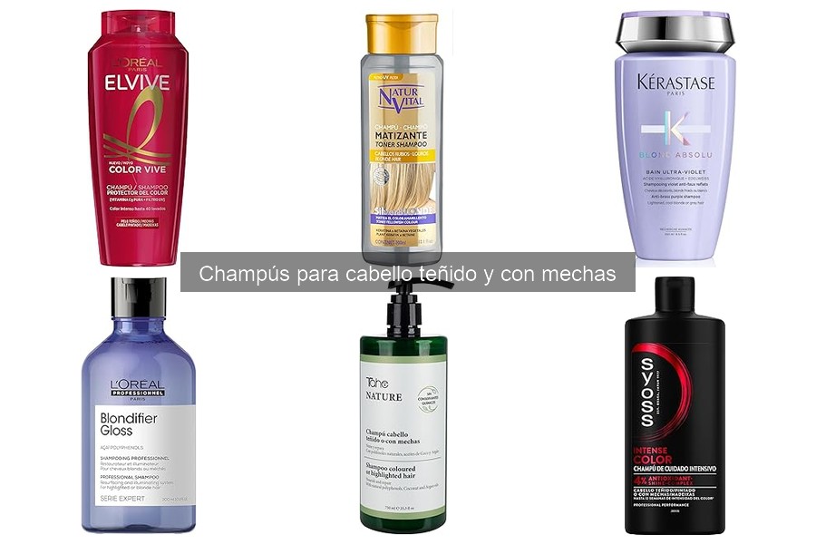 Mejores champús para cabello con mechas: recomendaciones