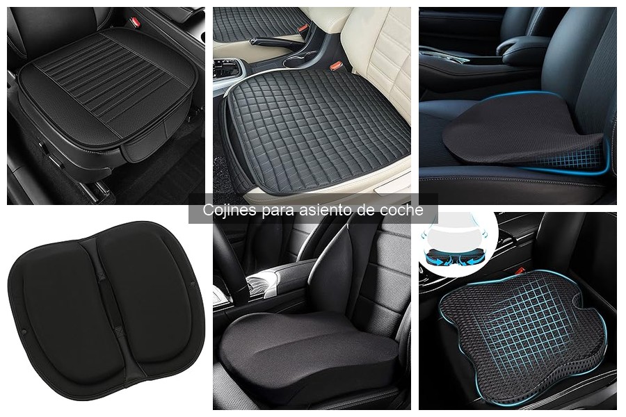 Mejores cojines de coche para personas con problemas de espalda