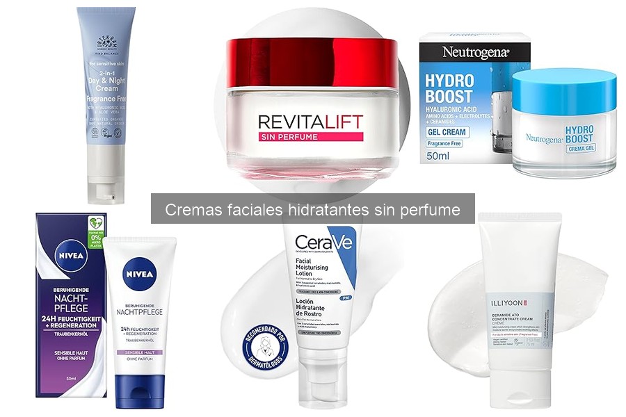 Mejores consejos para usar cremas hidratantes sin perfume