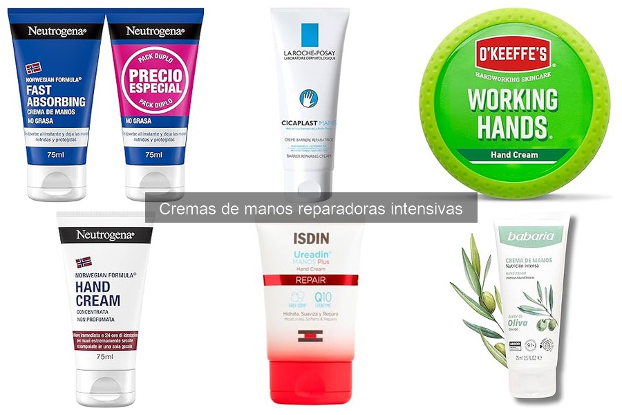 Mejores cremas de manos reparadoras para piel seca