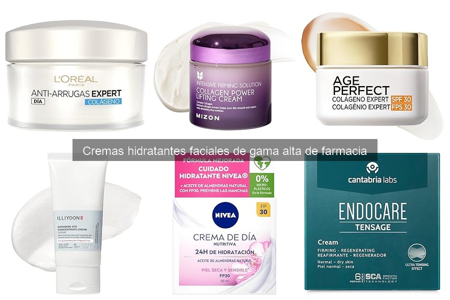 Mejores Cremas Hidratantes Faciales de Farmacia en 2023