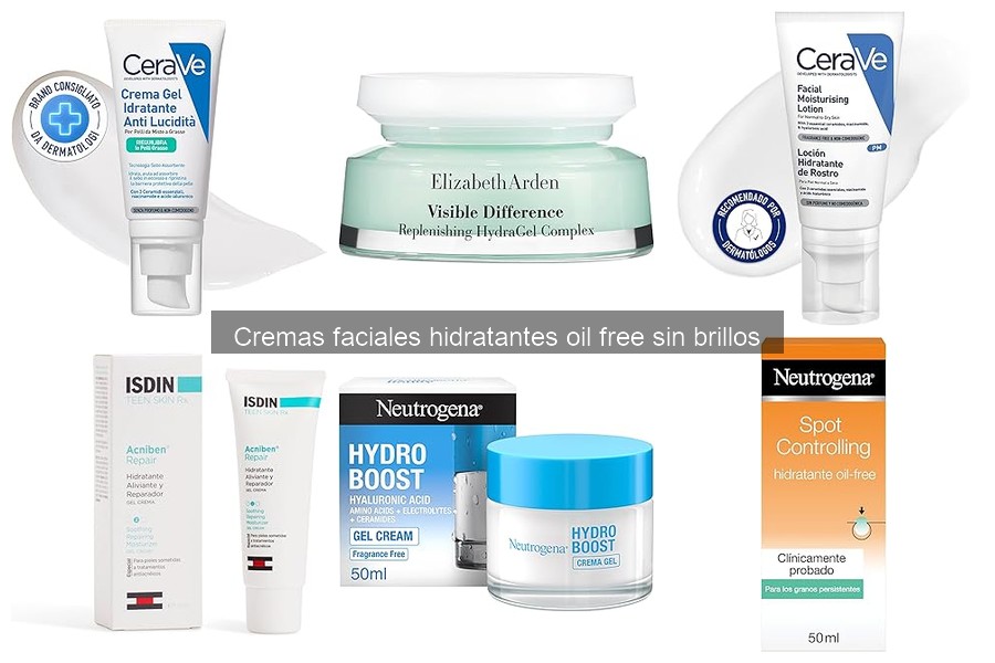 Mejores cremas hidratantes oil free para piel sensible