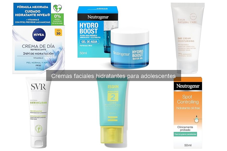 Mejores Cremas Hidratantes para Adolescentes con Acné