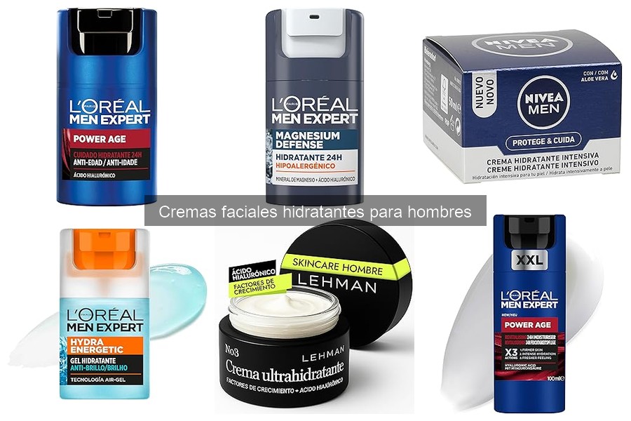 Mejores cremas hidratantes para piel sensible en hombres