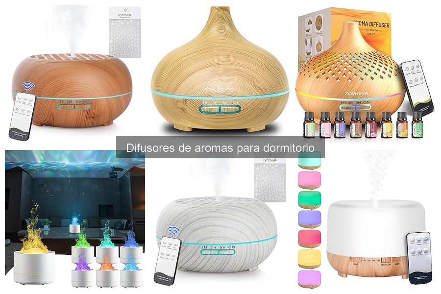 Mejores difusores de aromas para el dormitorio en 2023