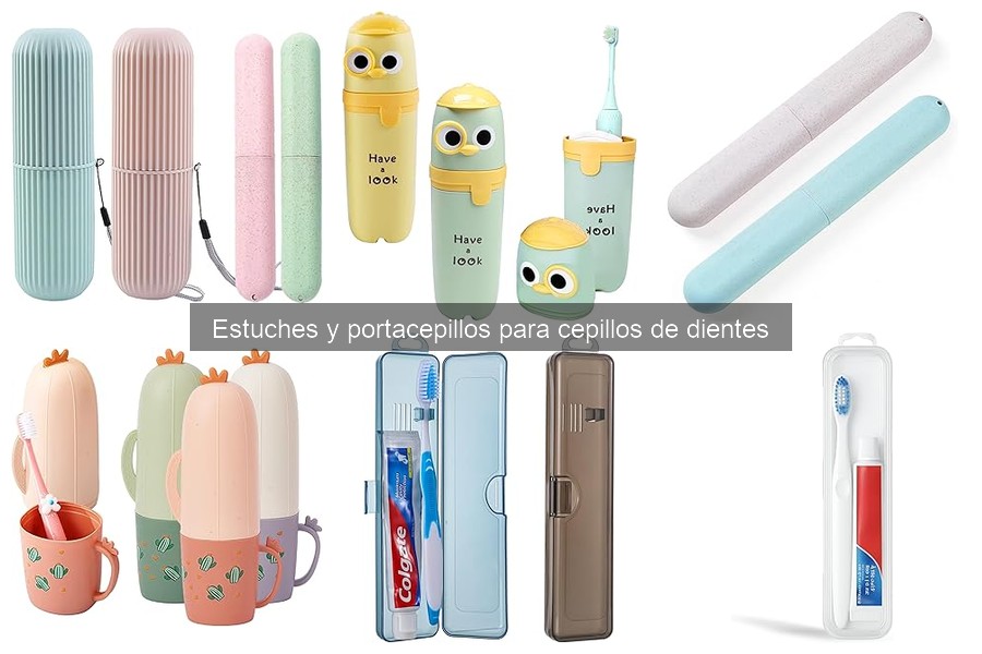 Mejores estuches y portacepillos para viajeros: ¡Compara!