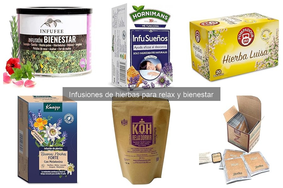 Mejores hierbas para relajación en infusiones