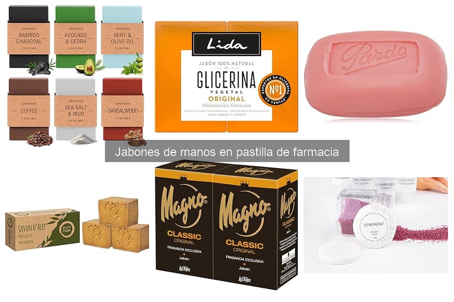 Mejores jabones de manos en pastilla para eliminar gérmenes