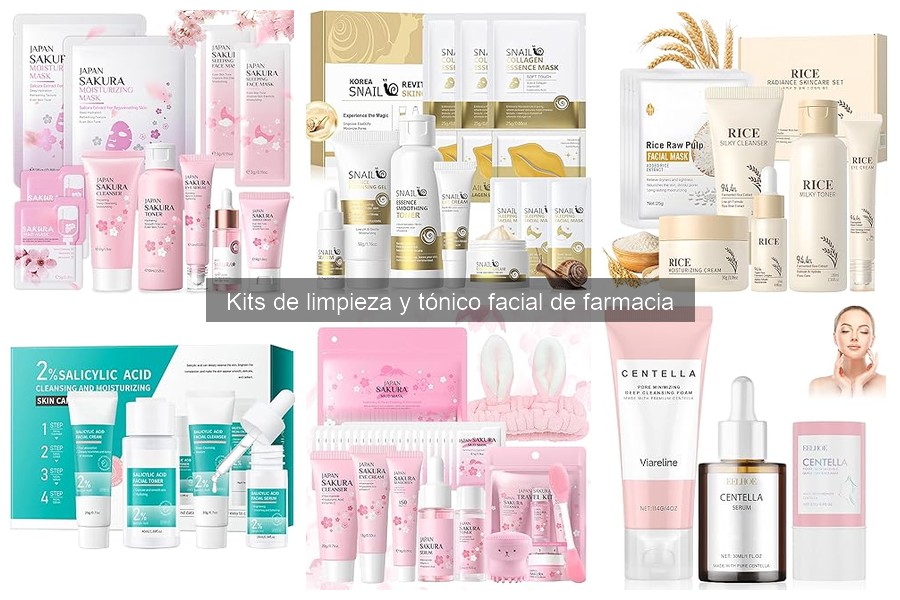 Mejores kits de limpieza y tónico facial para piel grasa
