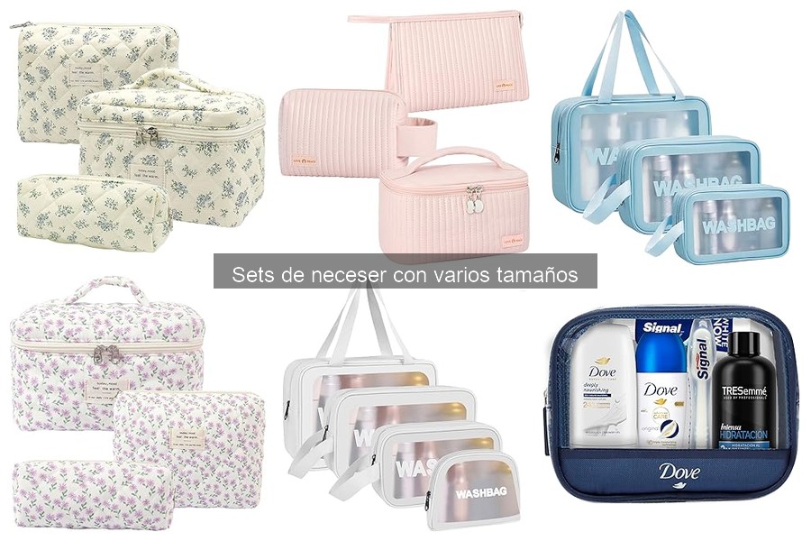Mejores lugares para comprar sets de neceser al mejor precio