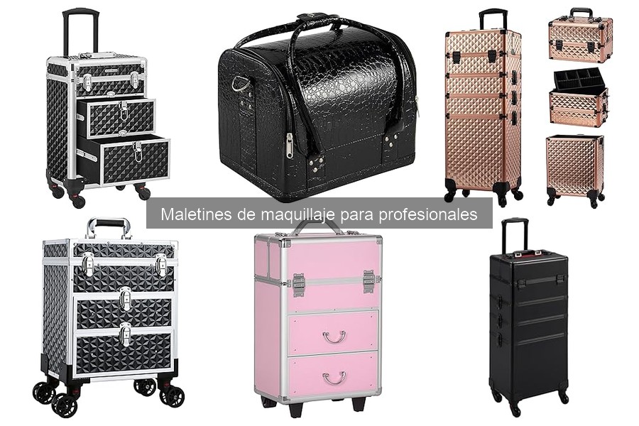 Mejores maletines de maquillaje para profesionales en 2023