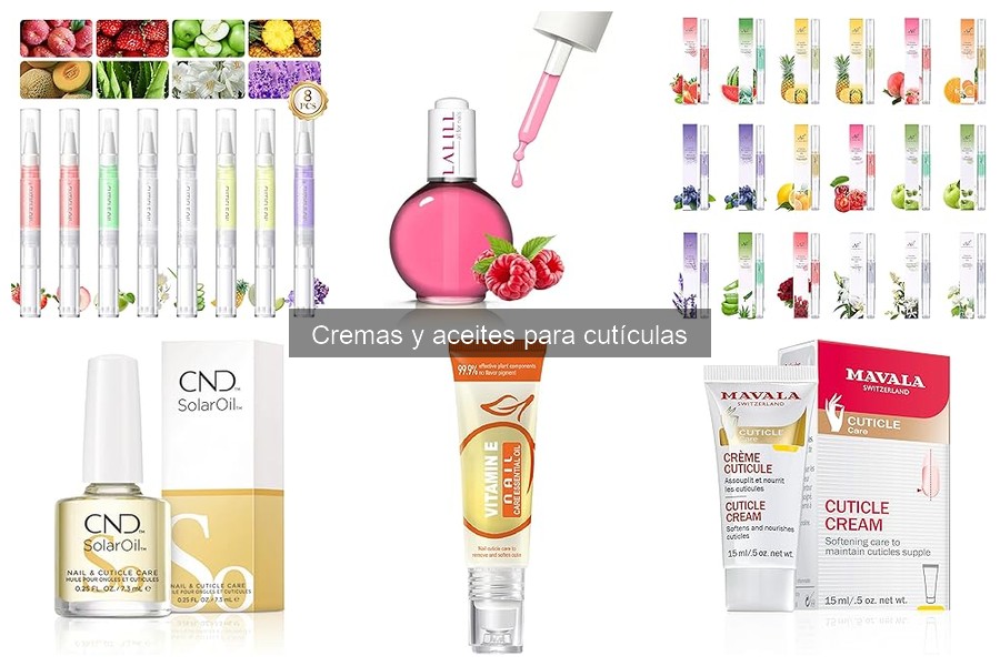 Mejores marcas de cremas y aceites para cutículas
