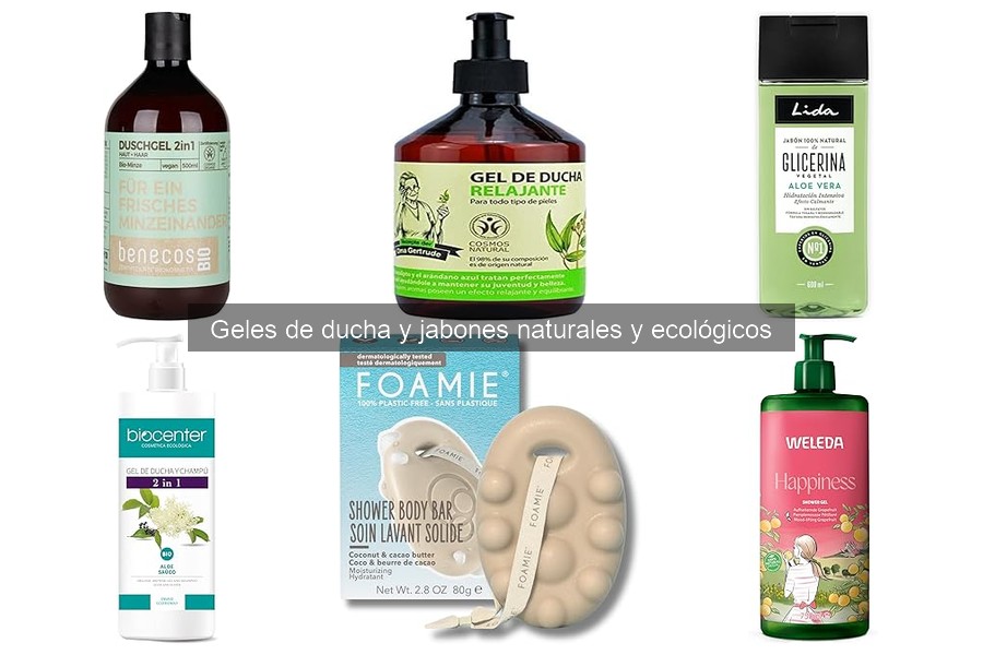 Mejores marcas de geles de ducha ecológicos 2023