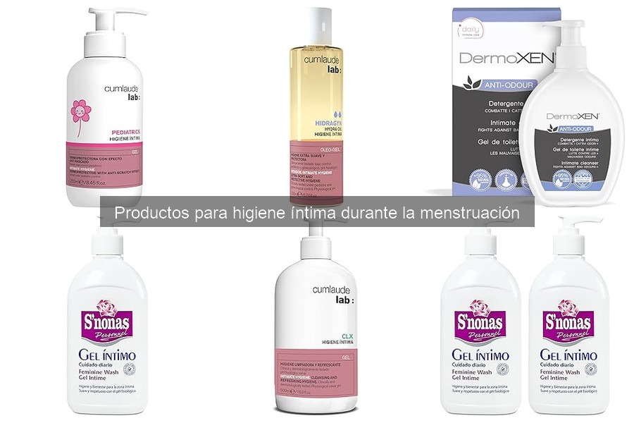 Mejores marcas de productos de higiene íntima durante la menstruación