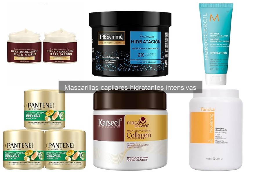 Mejores mascarillas capilares hidratantes para pelo seco