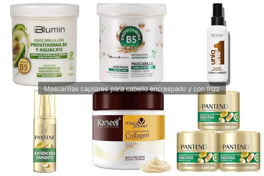 Mejores mascarillas capilares para cabello encrespado 2023