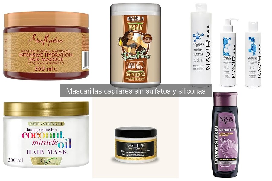 Mejores Mascarillas Capilares Sin Sulfatos para Cabello Seco