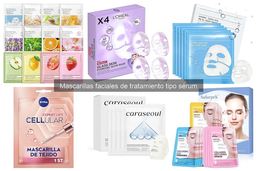 Mejores mascarillas faciales sérum para piel sensible