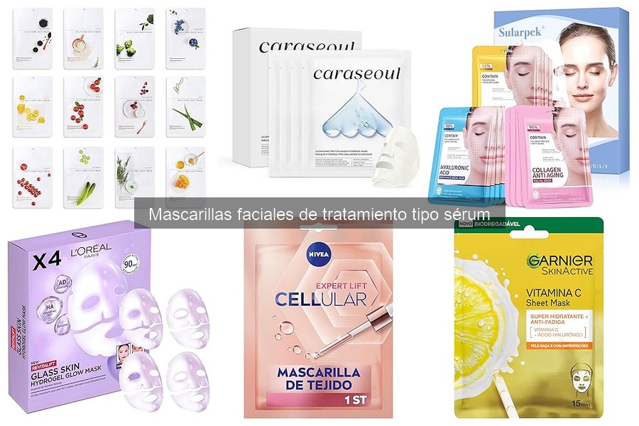 Mejores mascarillas faciales tipo sérum para piel seca