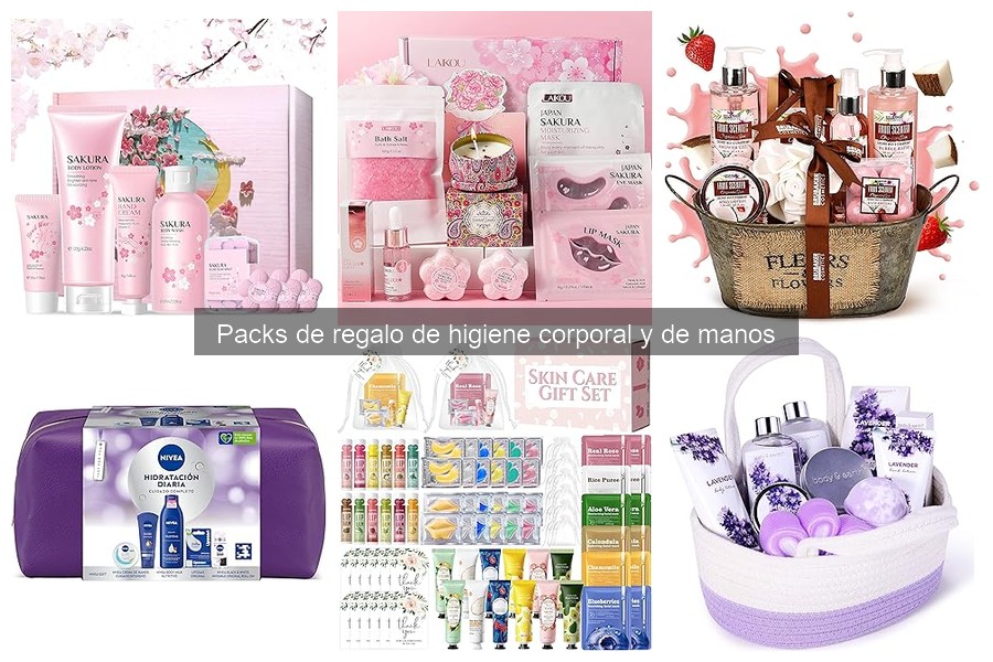 Mejores ofertas en packs de regalo de higiene corporal