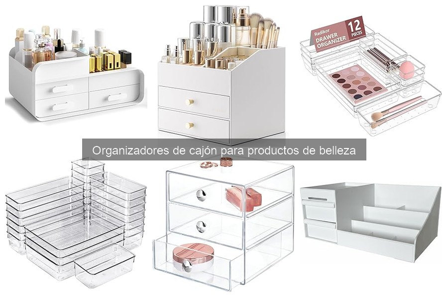 Mejores organizadores de cajón para belleza en 2023