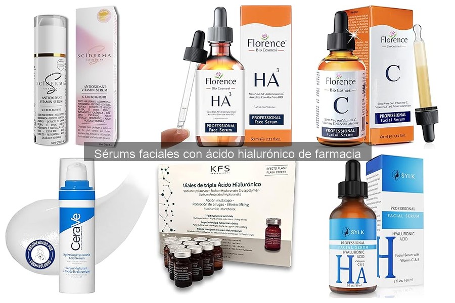 Mejores sérums faciales con ácido hialurónico según tu piel