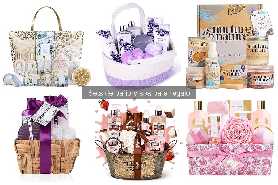 Mejores sets de baño y spa para regalar en ocasiones especiales