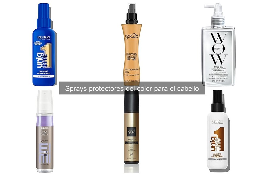 Mejores sprays protectores del color para cabello teñido