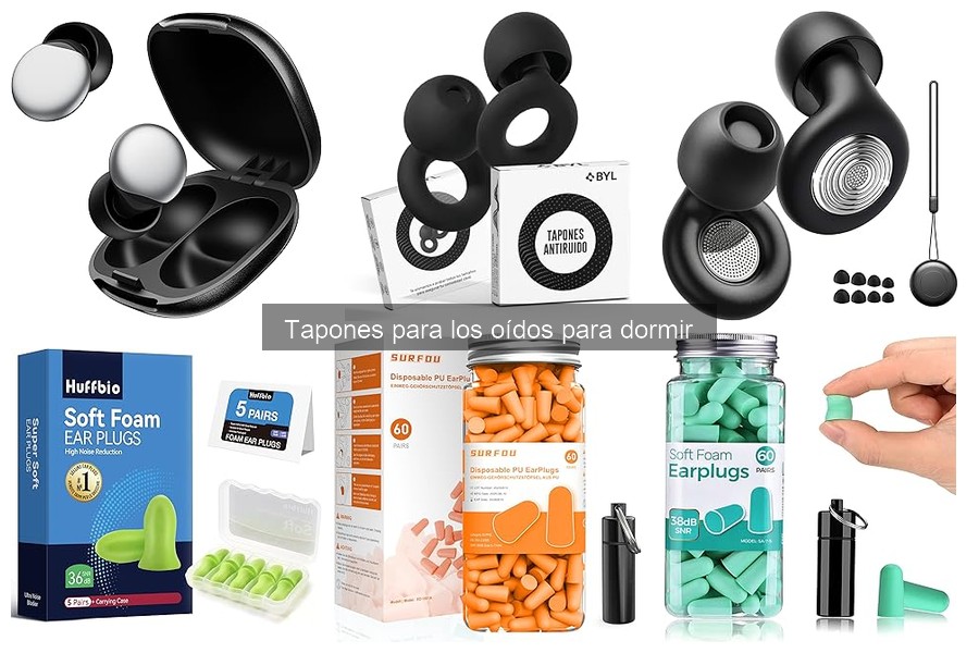 Mejores tapones para dormir: comparativa y opiniones de usuarios