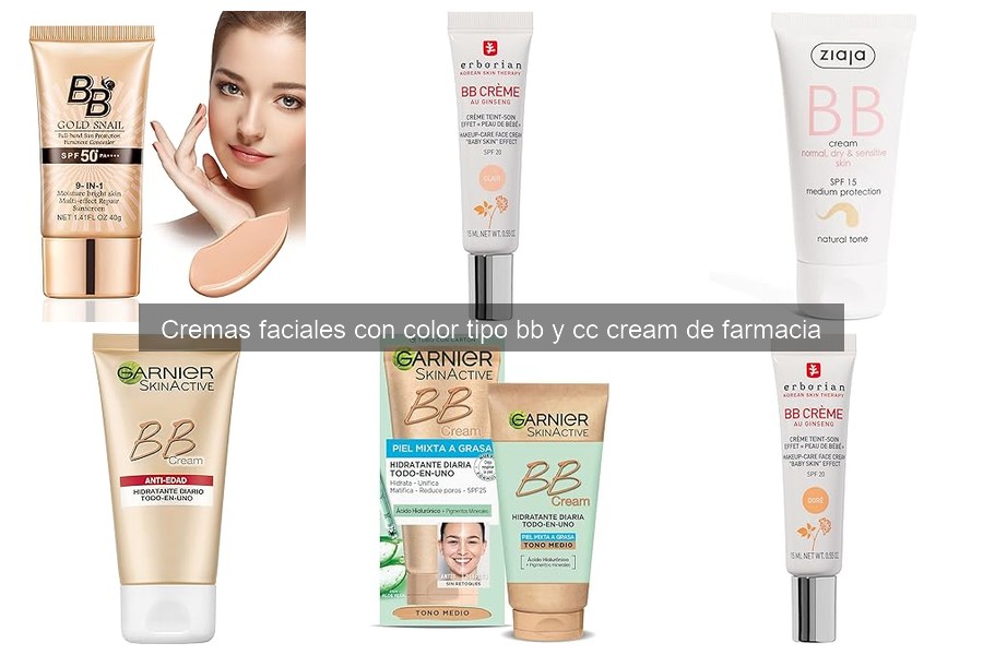 Mejores tiendas para comprar BB y CC creams en oferta