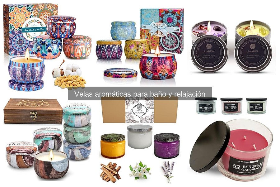Mejores velas aromáticas para relajación y bienestar