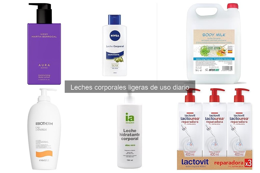 Momentos ideales para usar leche corporal ligera