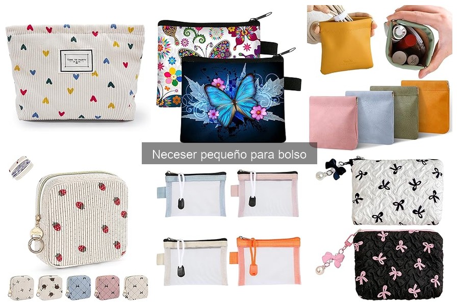 Neceser pequeño para bolso: características y funciones