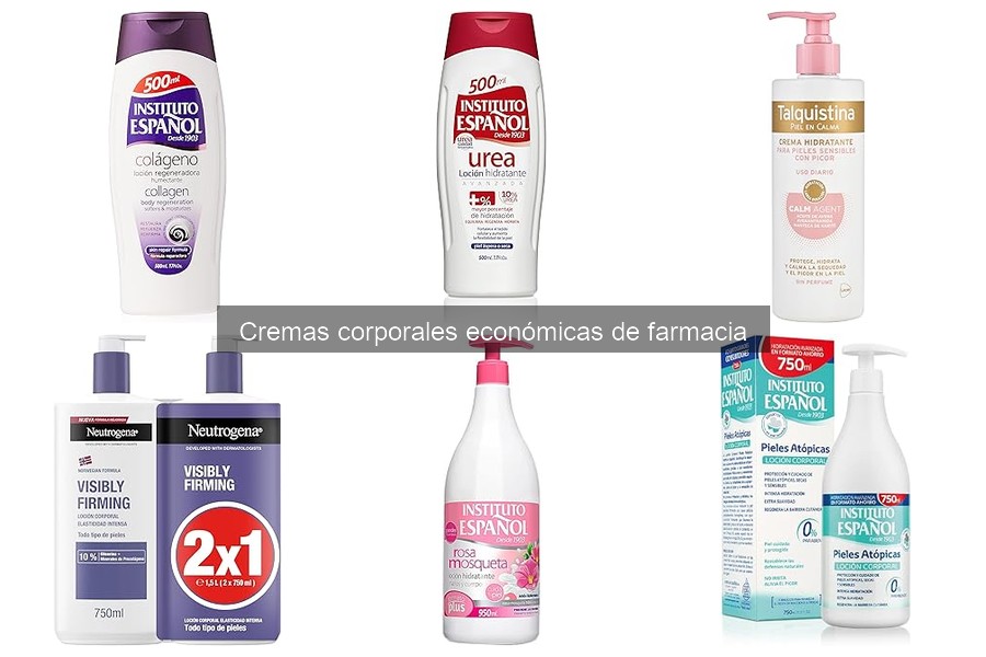Ofertas en cremas corporales de farmacia: ¡Aprovecha los precios!