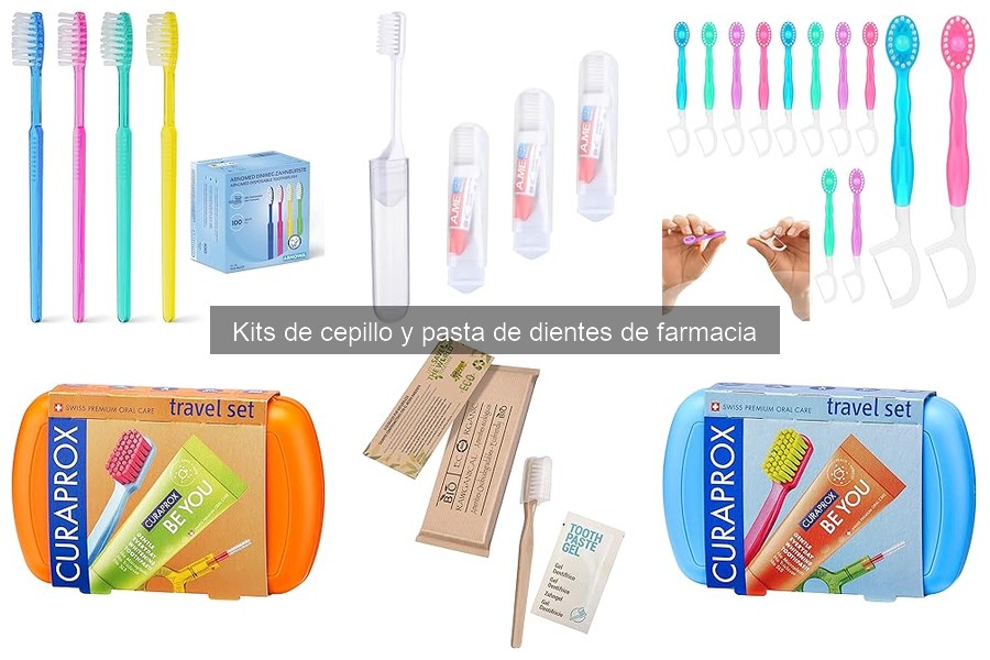 Ofertas y precios de kits de cepillo y pasta de dientes
