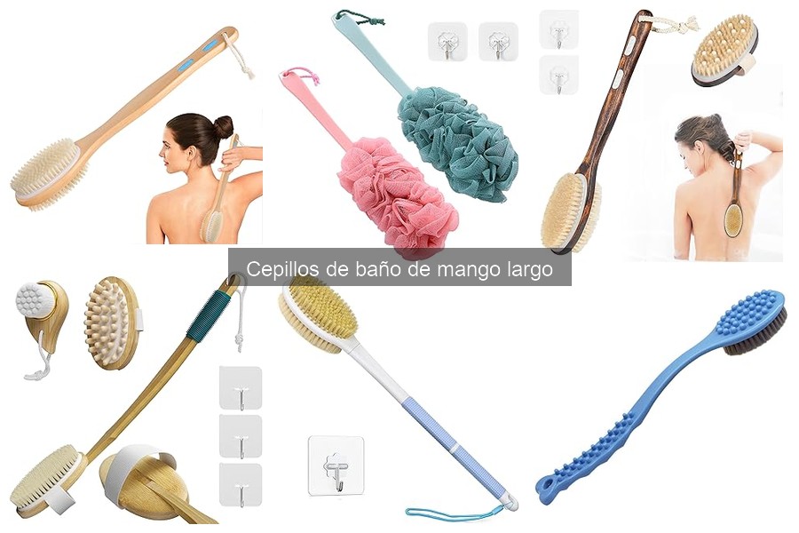 Opiniones de cepillos de baño de mango largo: ¿cuál elegir?