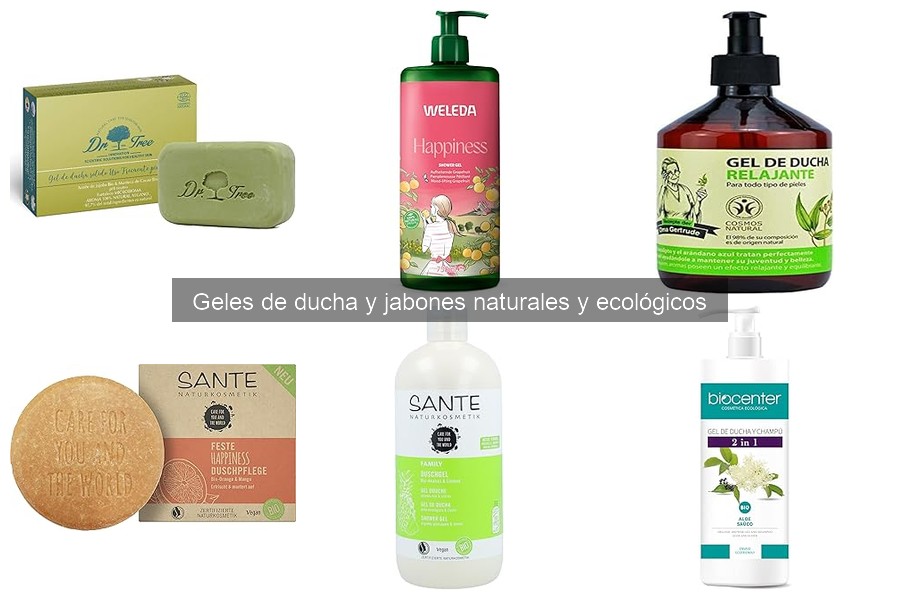 Opiniones de Gel de Ducha Ecológicos: ¿Cuál Elegir?