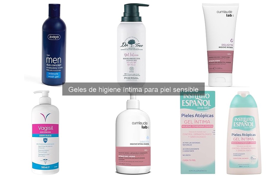 Opiniones de Geles de Higiene Íntima para Piel Sensible
