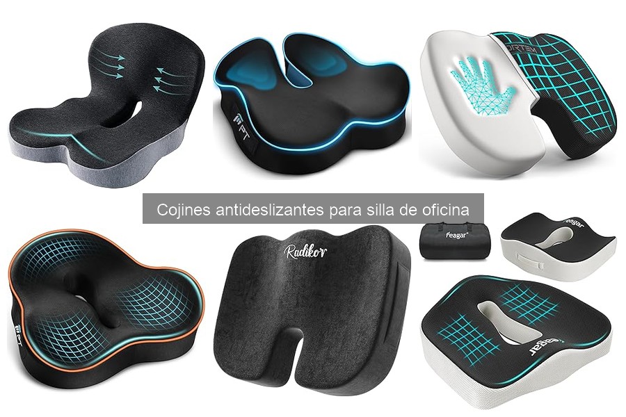Opiniones sobre cojines antideslizantes para silla de oficina