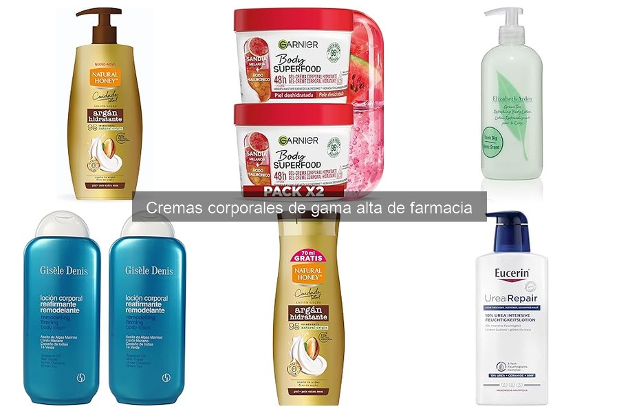 Opiniones sobre Cremas Corporales de Gama Alta de Farmacia