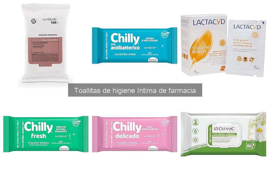 Opiniones sobre las mejores toallitas íntimas de farmacia