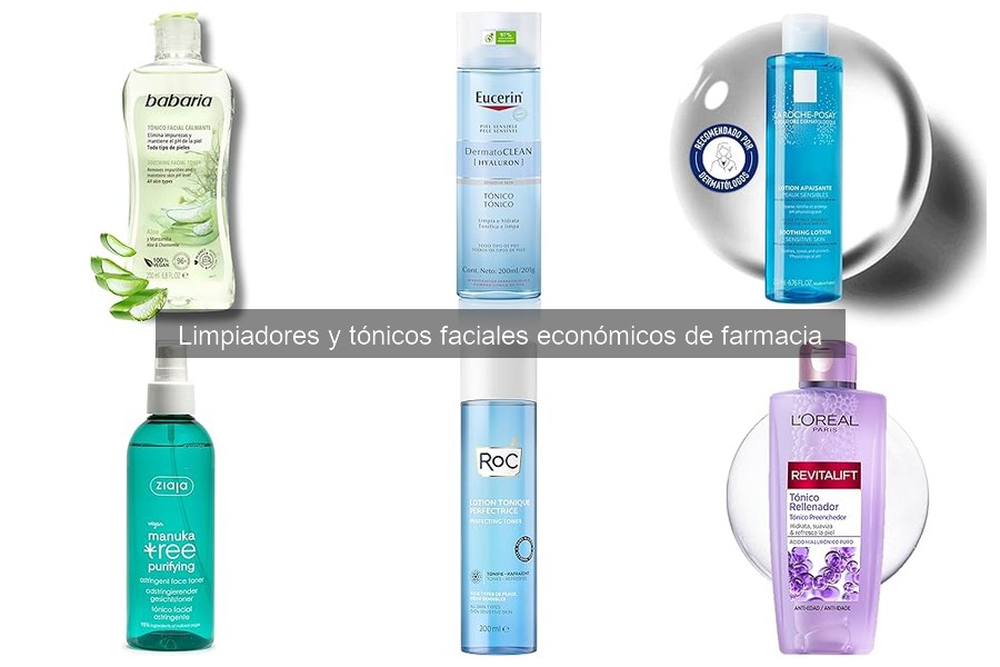 Opiniones sobre limpiadores y tónicos faciales económicos