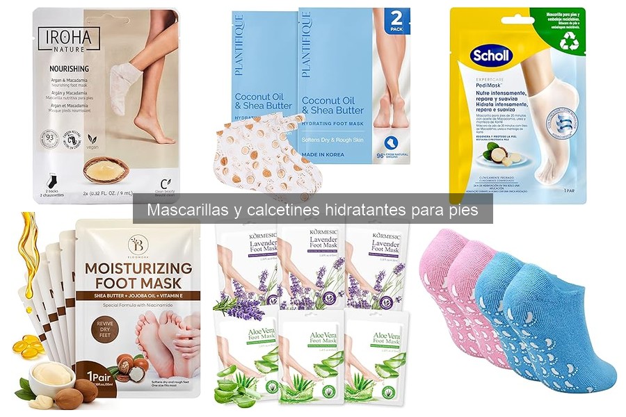 Opiniones sobre mascarillas hidratantes para pies: ¡Descubre cuáles son las mejores!