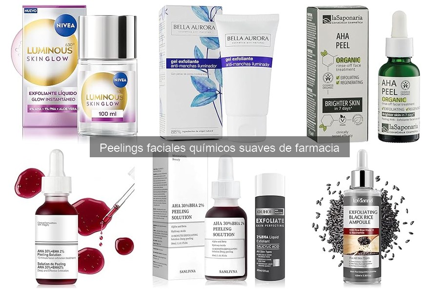 Opiniones sobre Peelings Faciales Químicos Suaves de Farmacia