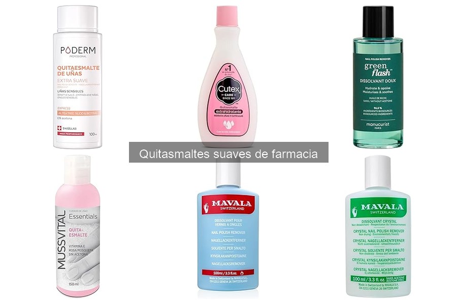 Opiniones sobre Quitasmaltes Suaves de Farmacia