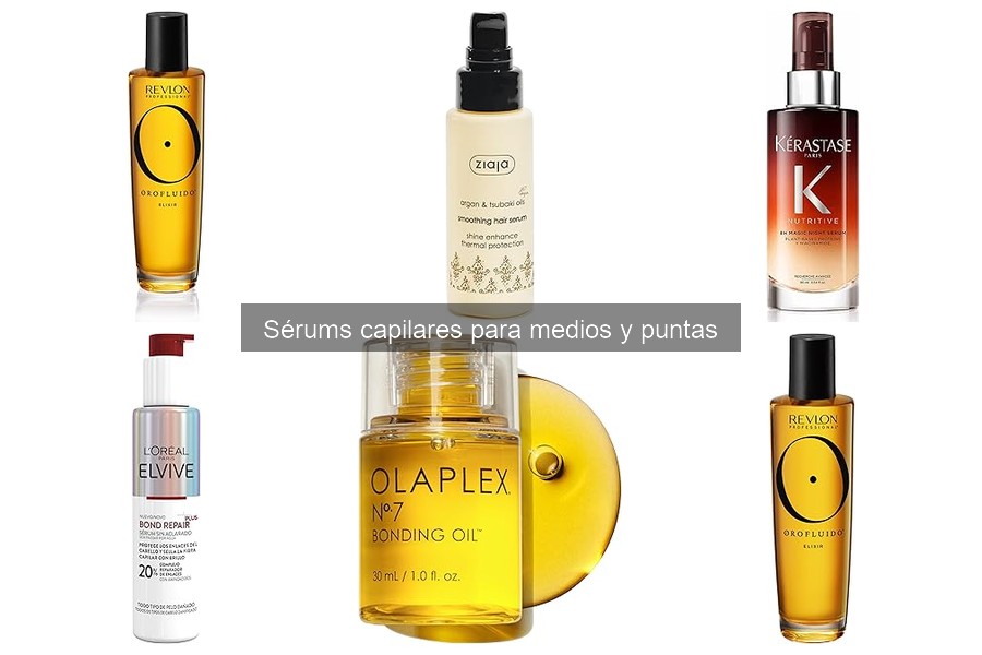 Opiniones sobre sérums capilares para medios y puntas